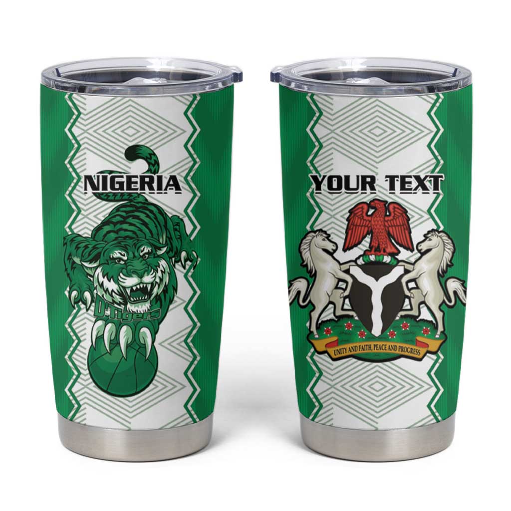 Nigeria Basketball Custom Tumbler Cup Go DTigers - Wonder Print Shop