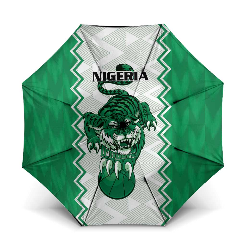 Nigeria Basketball Umbrella Go DTigers - Wonder Print Shop