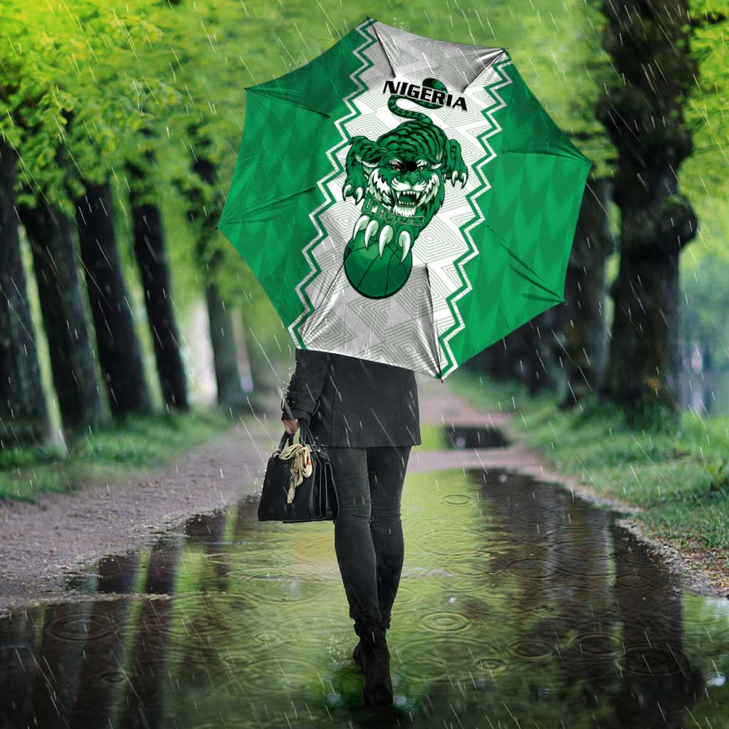 Nigeria Basketball Umbrella Go DTigers - Wonder Print Shop