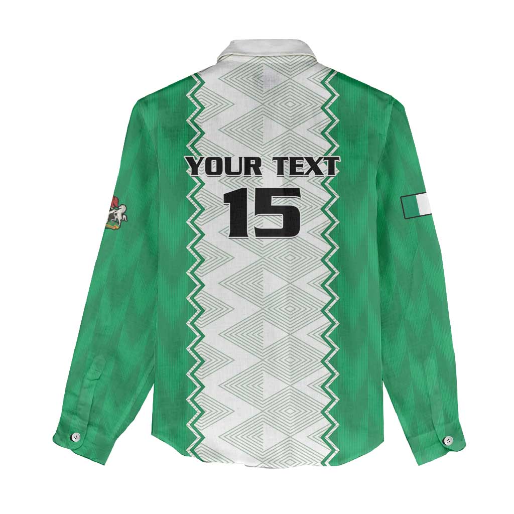 Nigeria Basketball Custom Women Casual Shirt Go DTigers - Wonder Print Shop