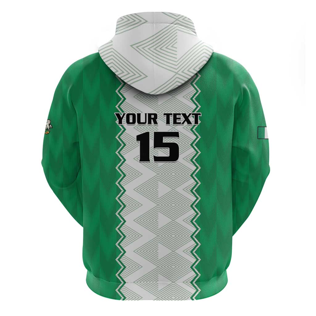 Nigeria Basketball Custom Zip Hoodie Go DTigers - Wonder Print Shop