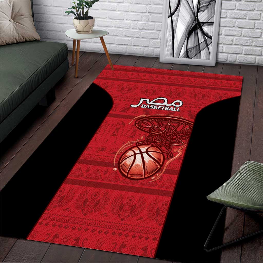 Egypt Basketball Area Rug Go Pharaohs - Wonder Print Shop