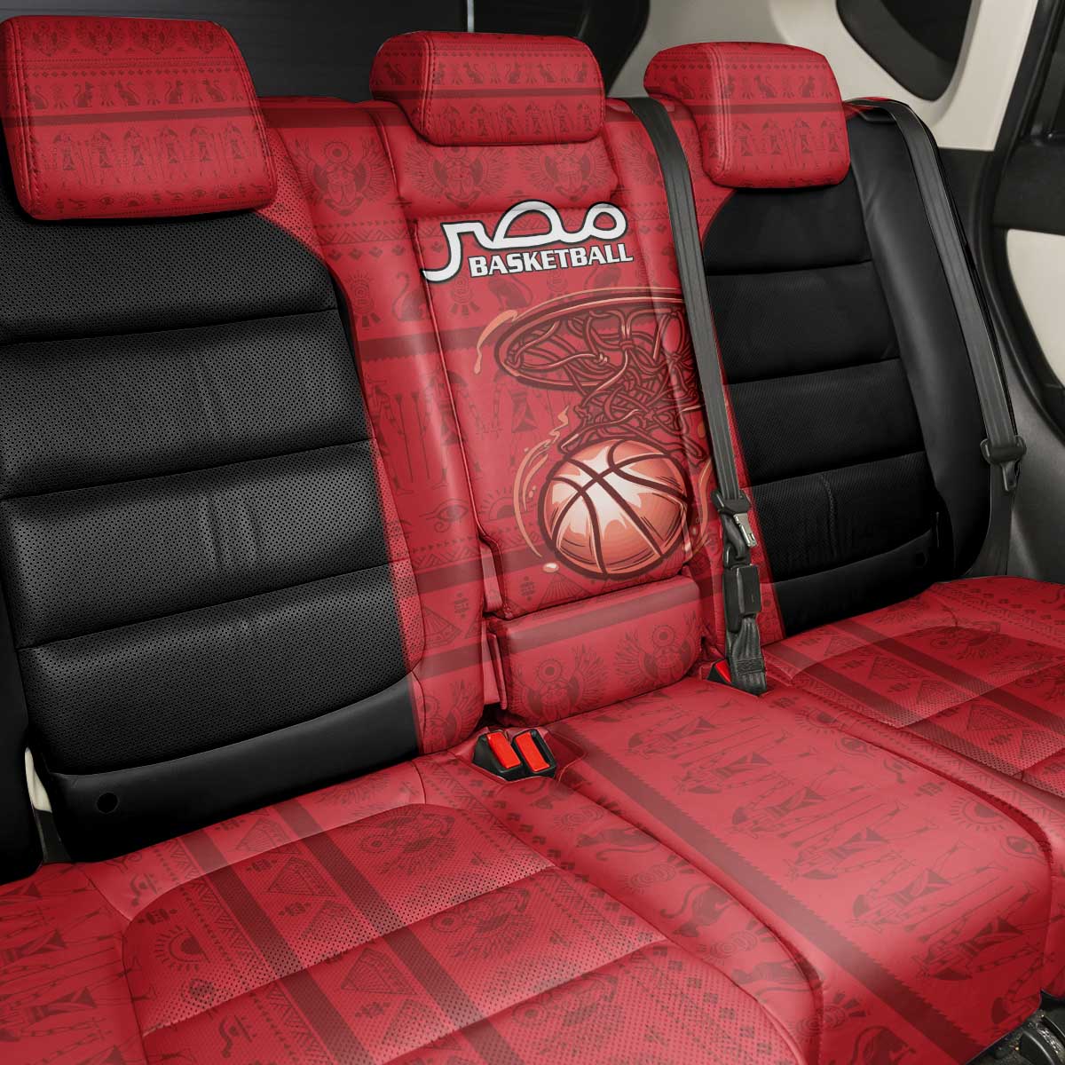 Egypt Basketball Back Car Seat Cover Go Pharaohs - Wonder Print Shop