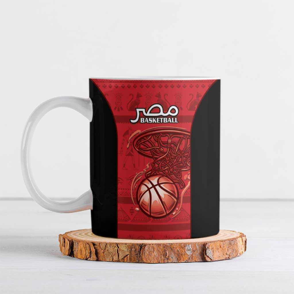 Egypt Basketball Custom Ceramic Mug Go Pharaohs - Wonder Print Shop