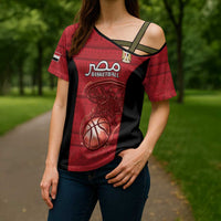 Egypt Basketball Custom Cross Shoulder Shirt Go Pharaohs - Wonder Print Shop