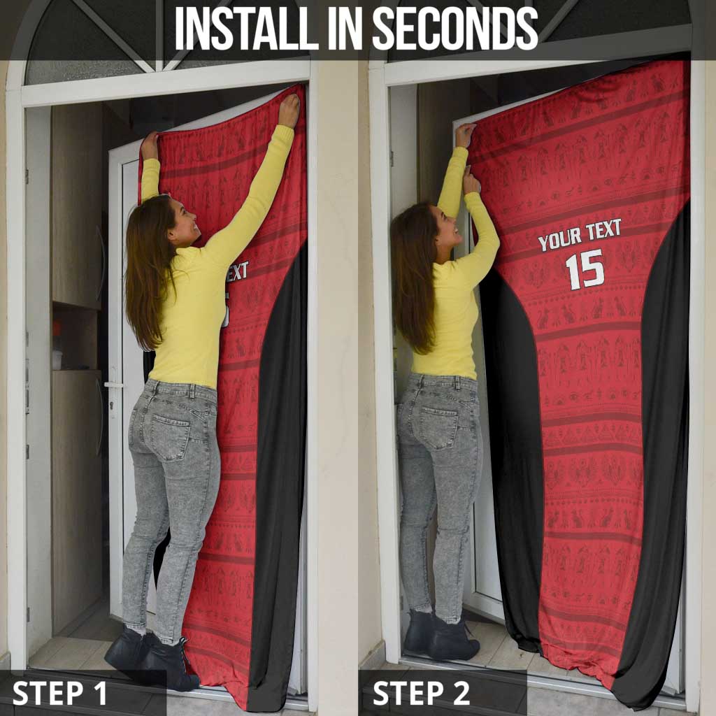 Egypt Basketball Custom Door Cover Go Pharaohs - Wonder Print Shop