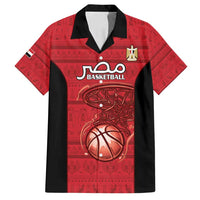 Egypt Basketball Custom Family Matching Long Sleeve Bodycon Dress and Hawaiian Shirt Go Pharaohs - Wonder Print Shop