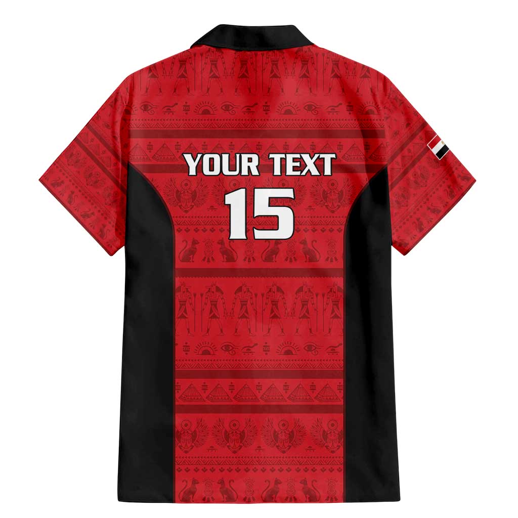 Egypt Basketball Custom Family Matching Mermaid Dress and Hawaiian Shirt Go Pharaohs - Wonder Print Shop