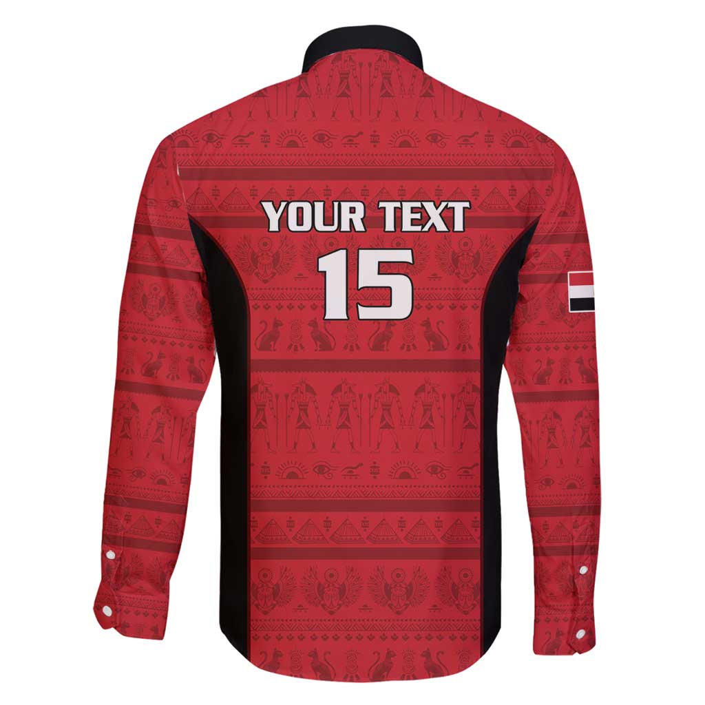 Egypt Basketball Custom Family Matching Off Shoulder Short Dress and Hawaiian Shirt Go Pharaohs - Wonder Print Shop