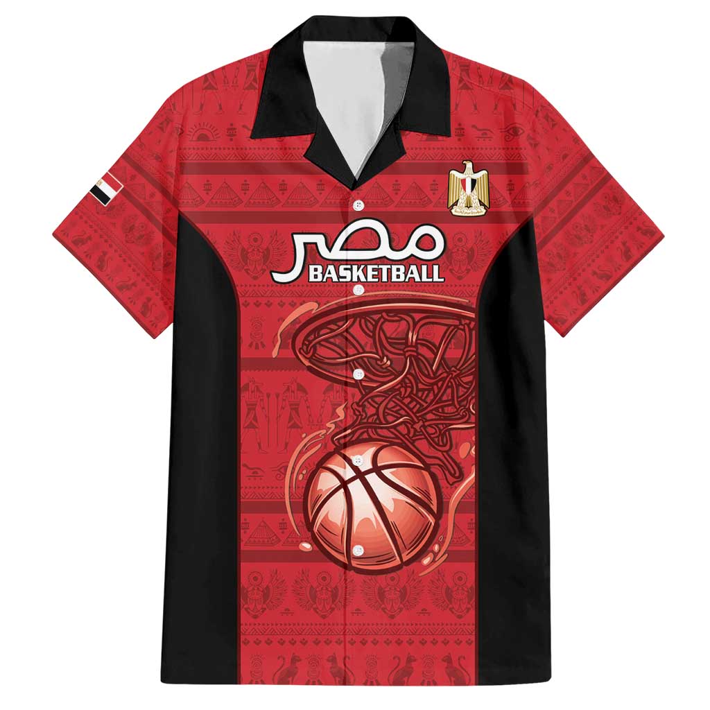 Egypt Basketball Custom Hawaiian Shirt Go Pharaohs - Wonder Print Shop