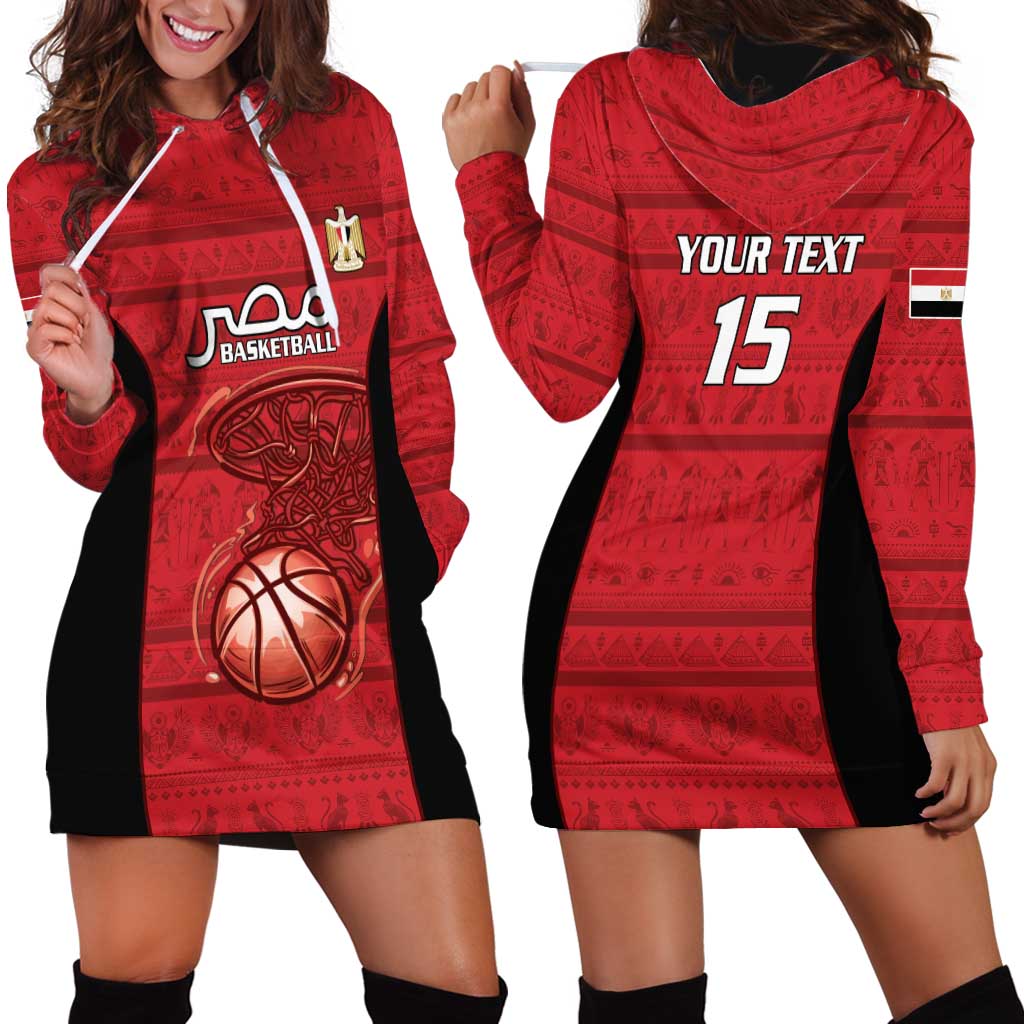 Egypt Basketball Custom Hoodie Dress Go Pharaohs - Wonder Print Shop