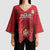 Egypt Basketball Custom Kimono Sleeve Blouse Go Pharaohs - Wonder Print Shop