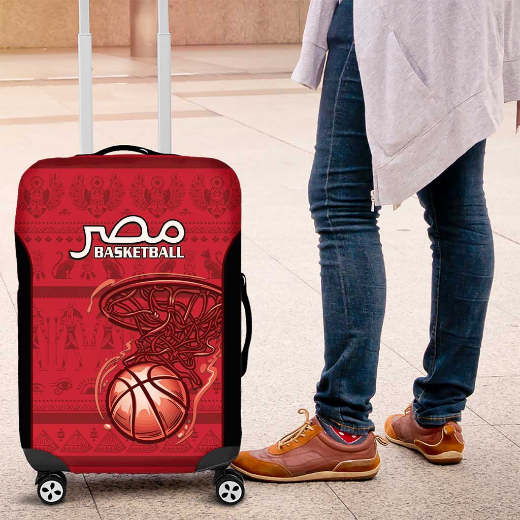 Egypt Basketball Luggage Cover Go Pharaohs - Wonder Print Shop