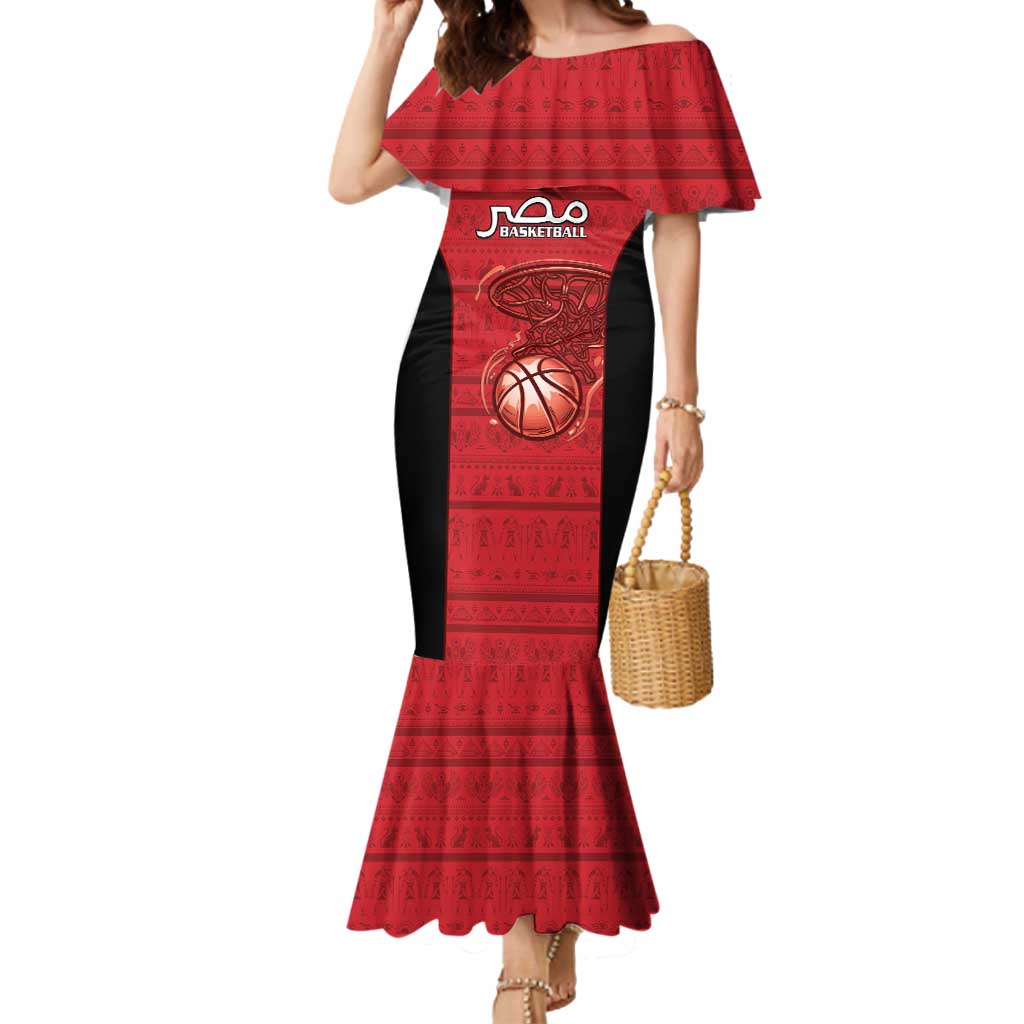 Egypt Basketball Custom Mermaid Dress Go Pharaohs - Wonder Print Shop