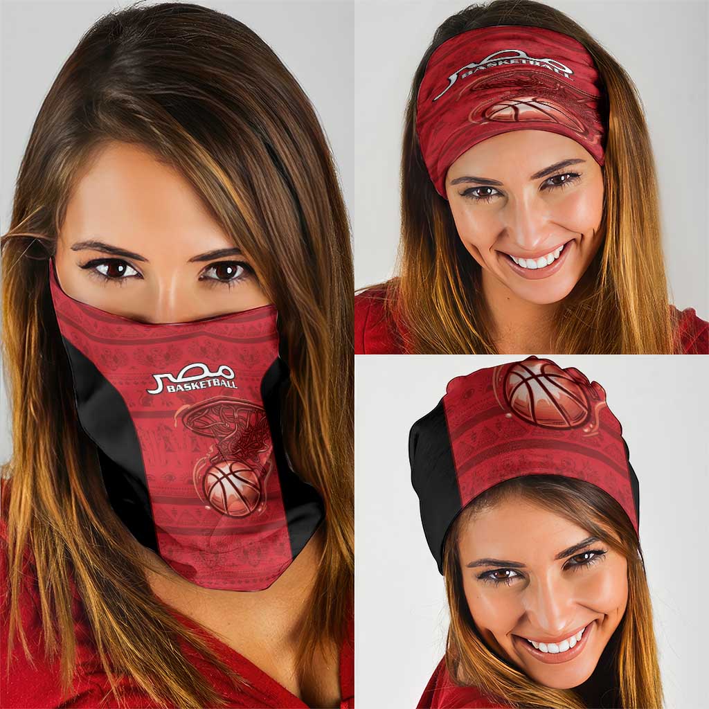Egypt Basketball Neck Gaiter Go Pharaohs - Wonder Print Shop