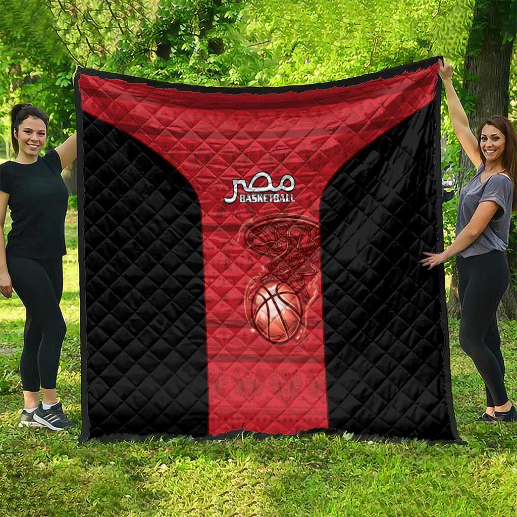 Egypt Basketball Quilt Go Pharaohs - Wonder Print Shop