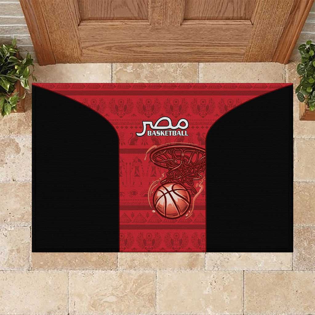 Egypt Basketball Rubber Doormat Go Pharaohs - Wonder Print Shop
