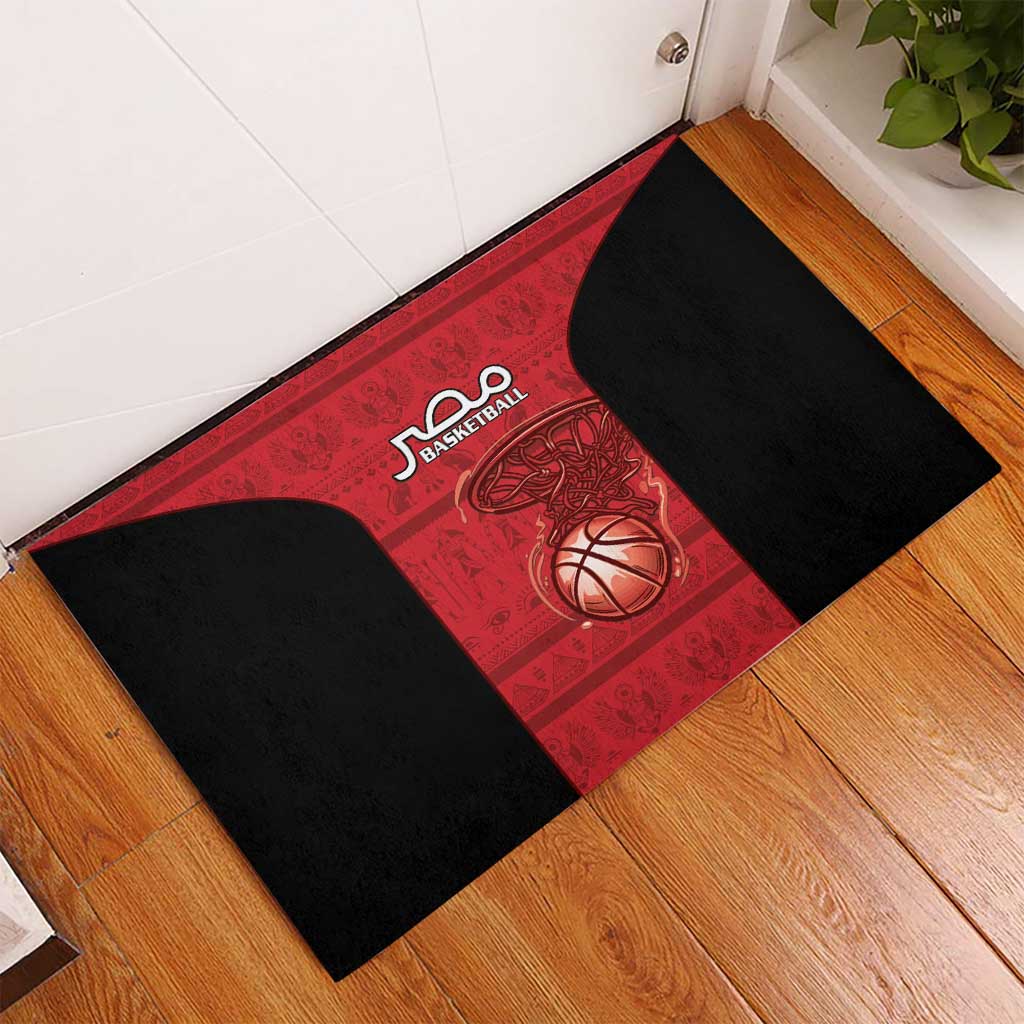 Egypt Basketball Rubber Doormat Go Pharaohs - Wonder Print Shop