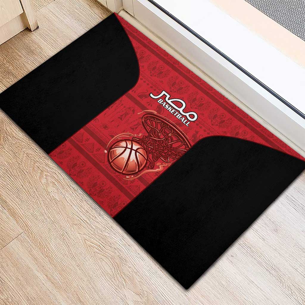 Egypt Basketball Rubber Doormat Go Pharaohs - Wonder Print Shop