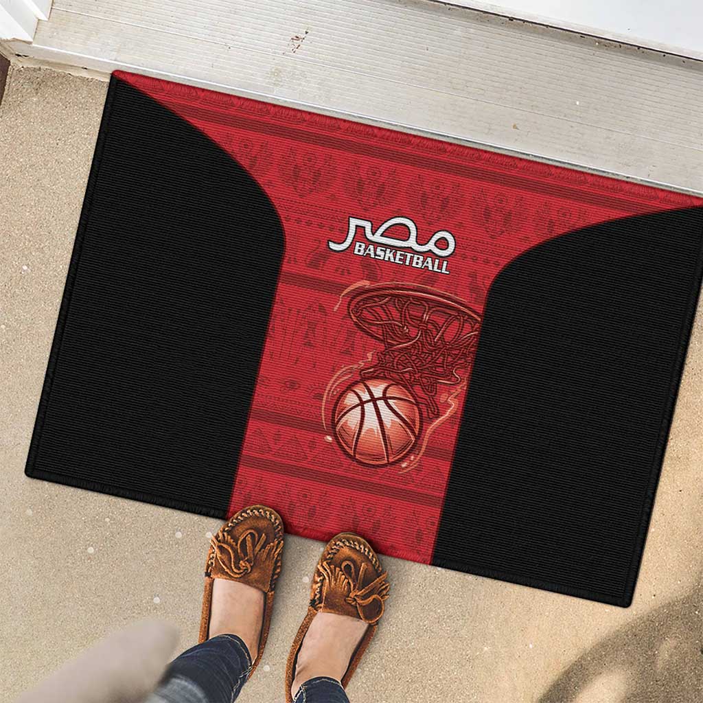 Egypt Basketball Rubber Doormat Go Pharaohs - Wonder Print Shop