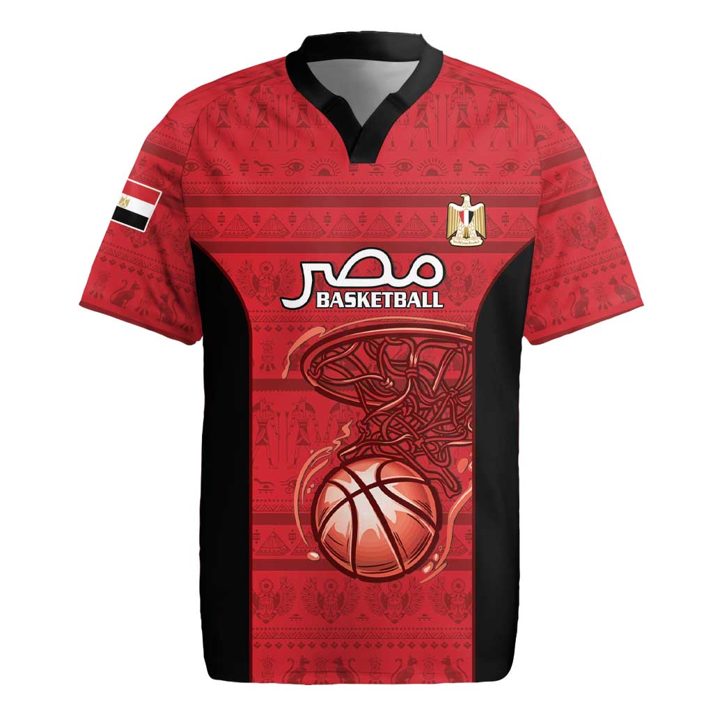 Egypt Basketball Custom Rugby Jersey Go Pharaohs - Wonder Print Shop