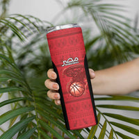 Egypt Basketball Custom Skinny Tumbler Go Pharaohs - Wonder Print Shop