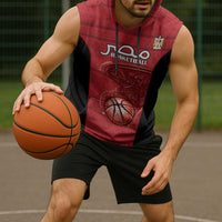 Egypt Basketball Custom Sleeveless Hoodie Go Pharaohs - Wonder Print Shop