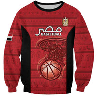 Egypt Basketball Custom Sweatshirt Go Pharaohs - Wonder Print Shop