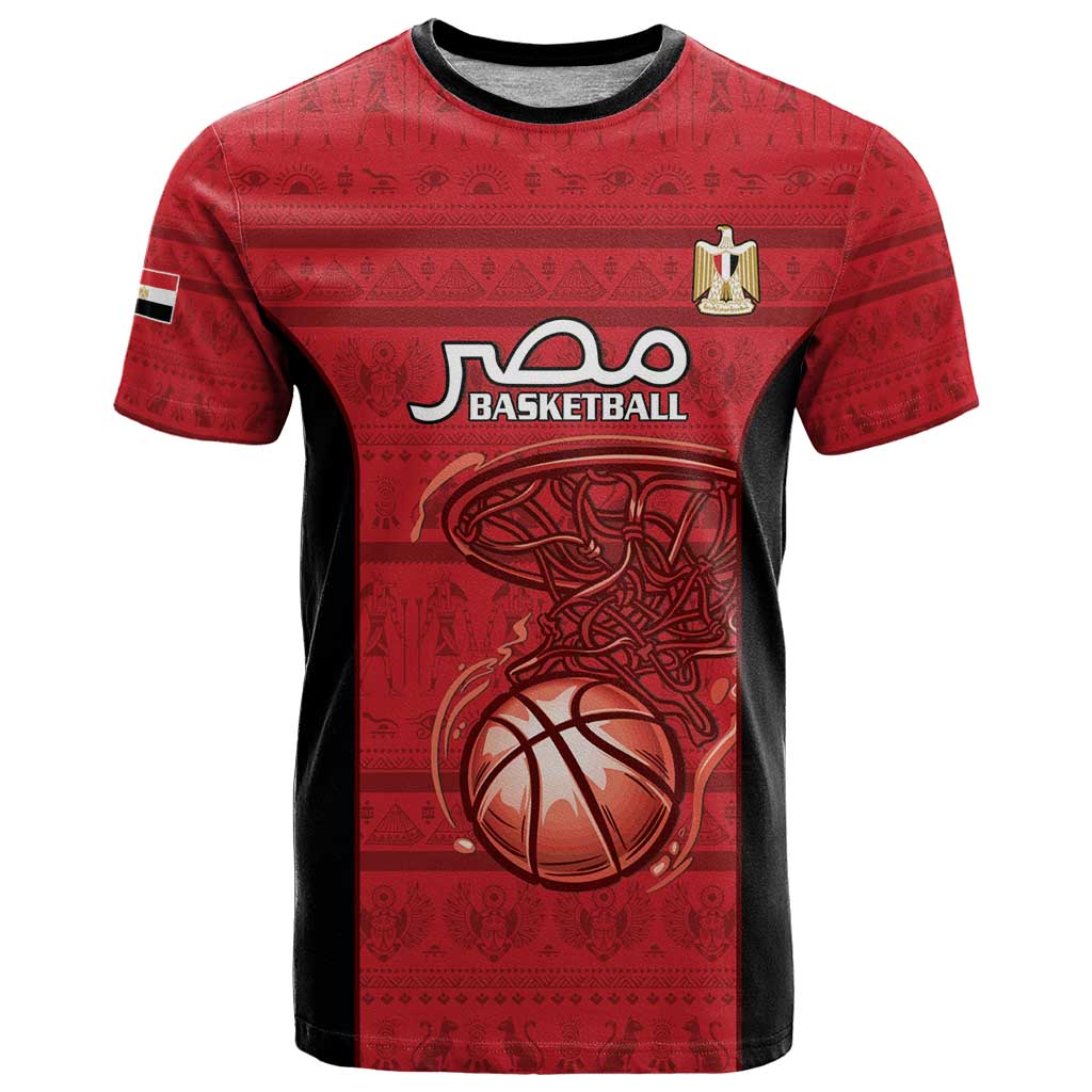 Egypt Basketball Custom T Shirt Go Pharaohs - Wonder Print Shop