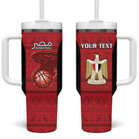 Egypt Basketball Custom Tumbler With Handle Go Pharaohs - Wonder Print Shop