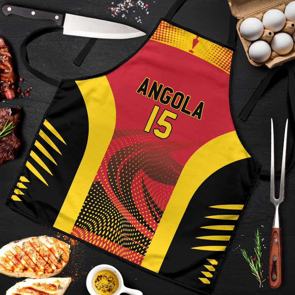 Angola Basketball Custom Apron Go Champions - Wonder Print Shop