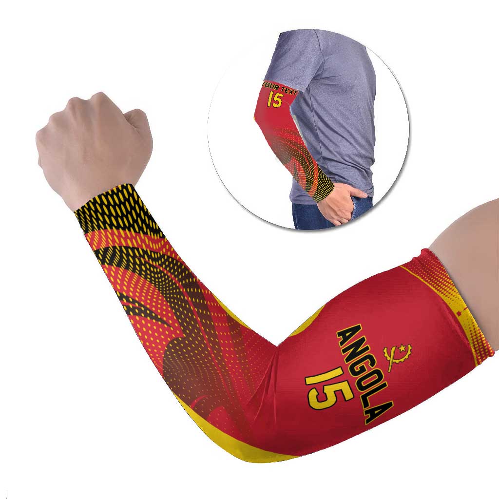 Angola Basketball Custom Arm Sleeves Go Champions - Wonder Print Shop
