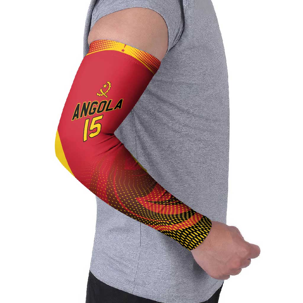 Angola Basketball Custom Arm Sleeves Go Champions - Wonder Print Shop