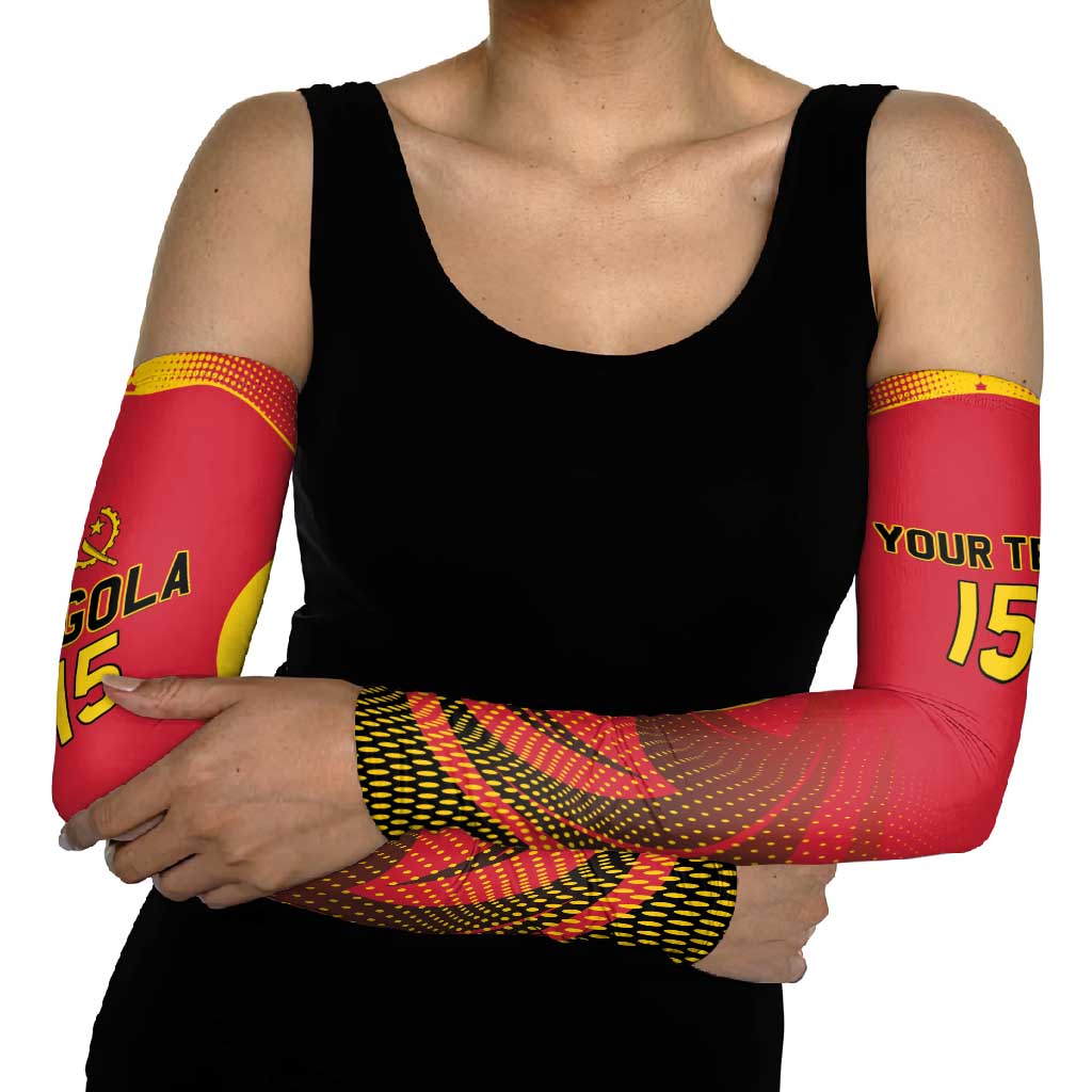Angola Basketball Custom Arm Sleeves Go Champions - Wonder Print Shop