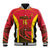 Angola Basketball Custom Baseball Jacket Go Champions - Wonder Print Shop