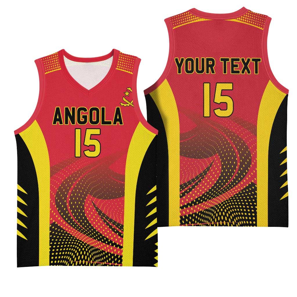 Angola Basketball Custom Basketball Jersey Go Champions - Wonder Print Shop