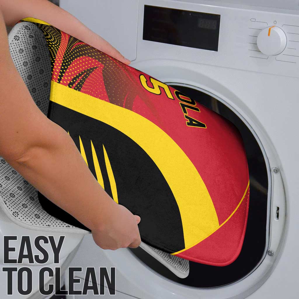 Angola Basketball Custom Bathroom Set Go Champions - Wonder Print Shop