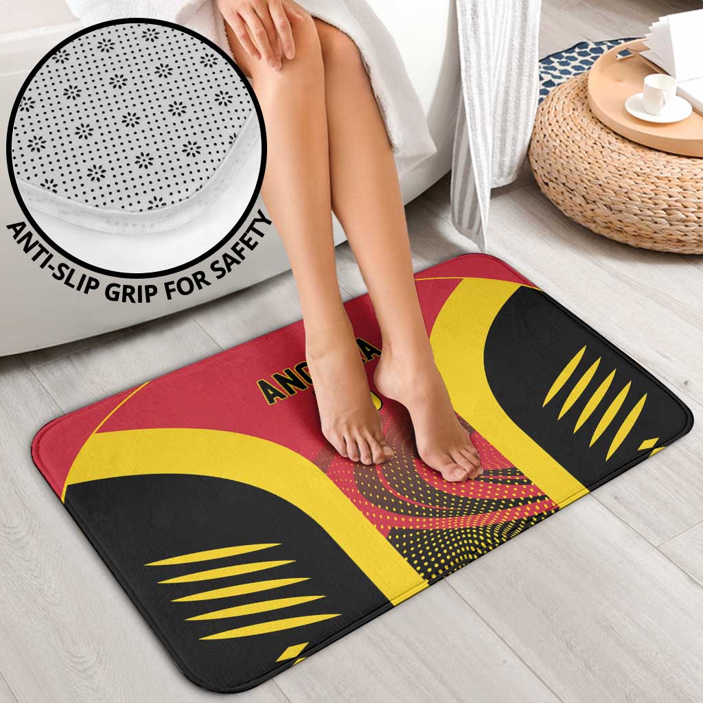 Angola Basketball Custom Bathroom Set Go Champions - Wonder Print Shop