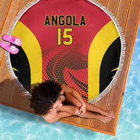 Angola Basketball Custom Beach Blanket Go Champions - Wonder Print Shop