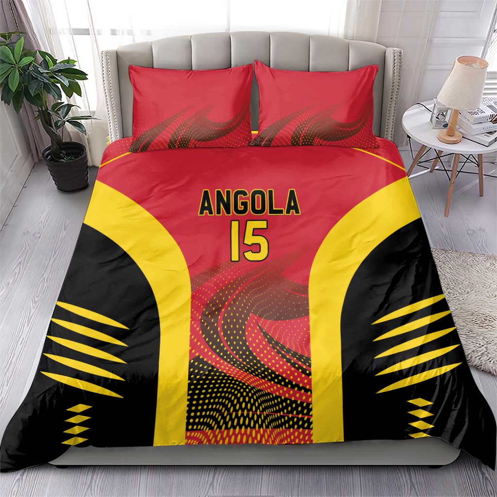 Angola Basketball Custom Bedding Set Go Champions - Wonder Print Shop
