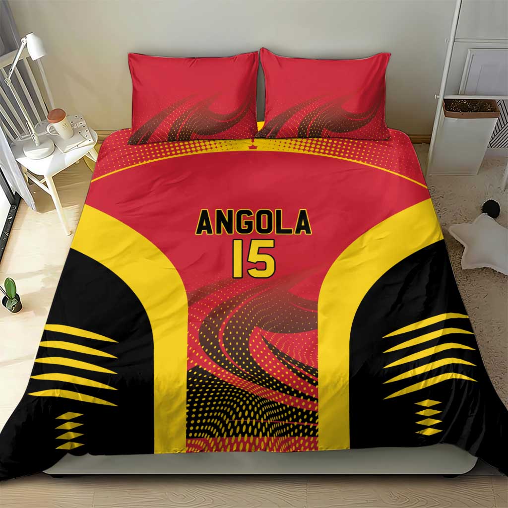 Angola Basketball Custom Bedding Set Go Champions - Wonder Print Shop