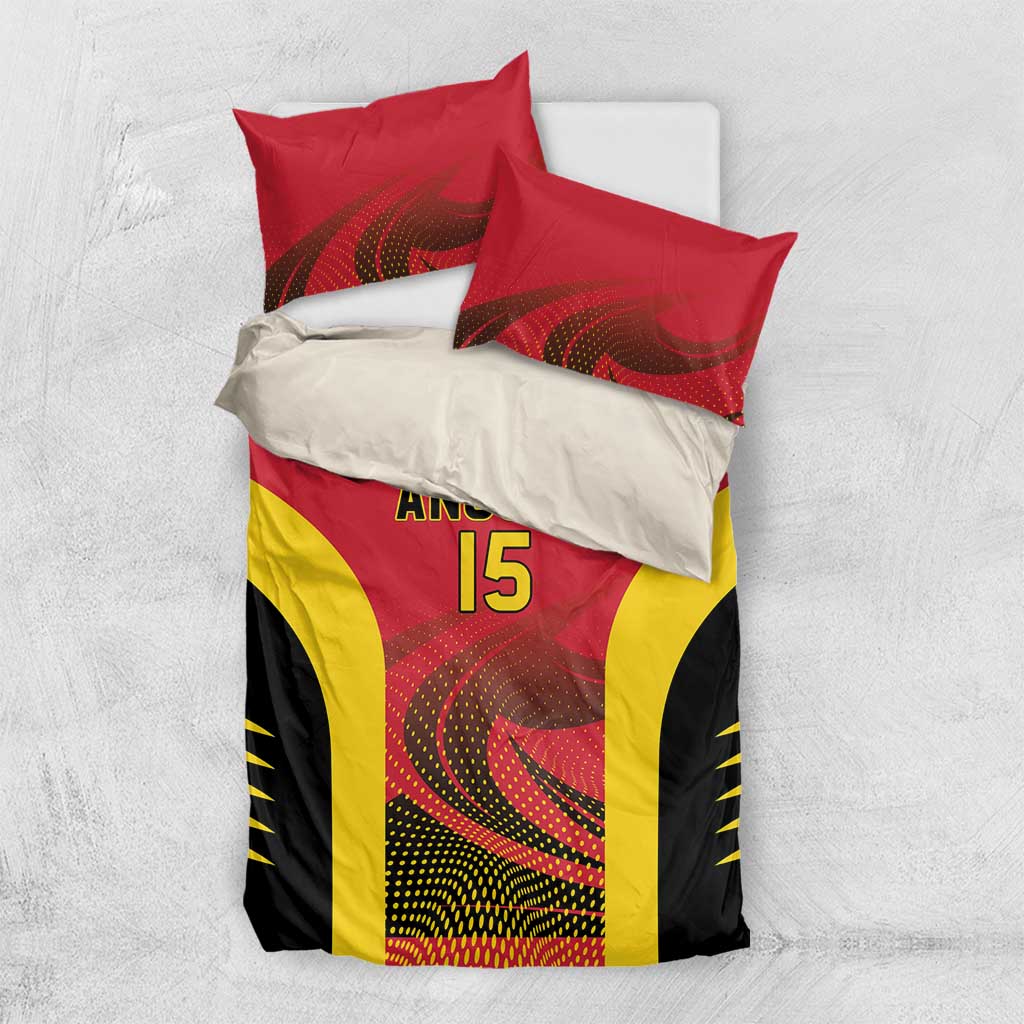 Angola Basketball Custom Bedding Set Go Champions - Wonder Print Shop