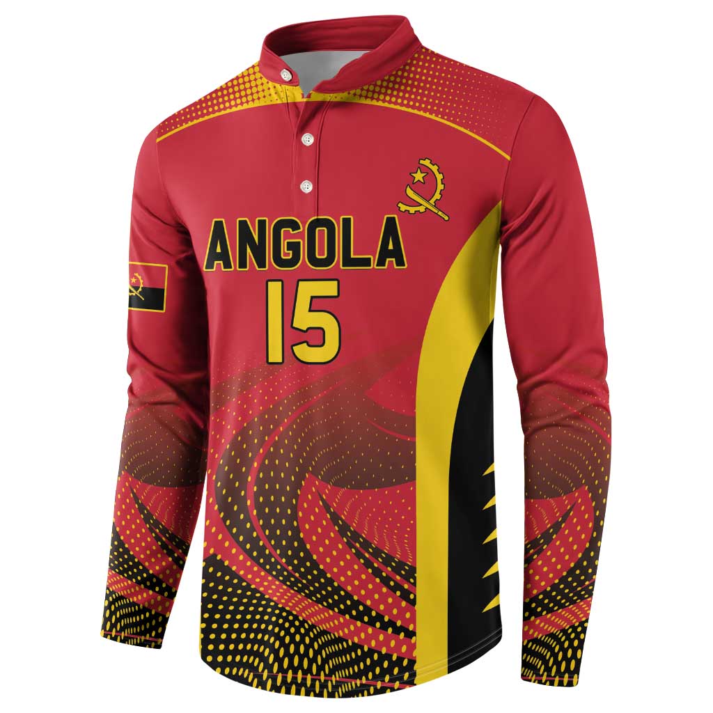 Angola Basketball Custom Button Sweatshirt Go Champions - Wonder Print Shop