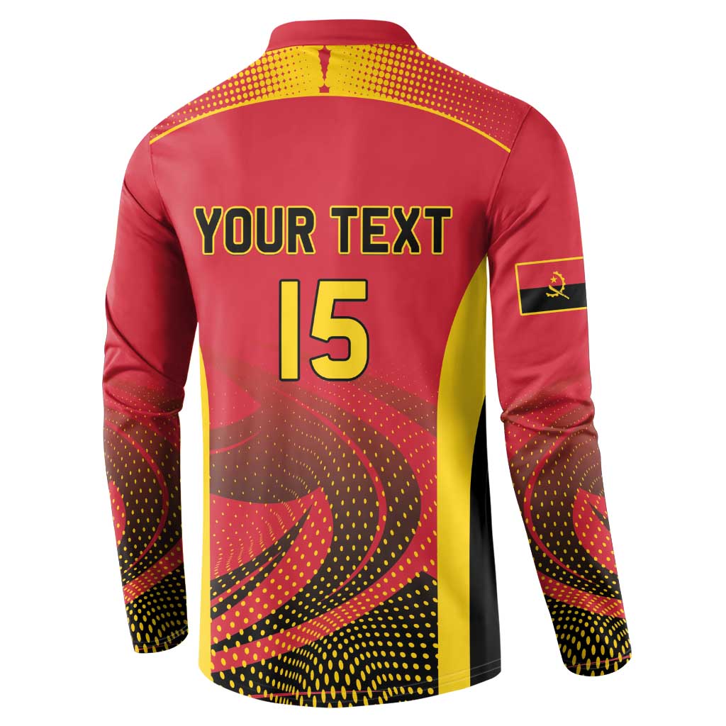 Angola Basketball Custom Button Sweatshirt Go Champions - Wonder Print Shop