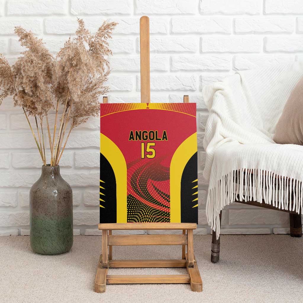 Angola Basketball Custom Canvas Wall Art Go Champions - Wonder Print Shop