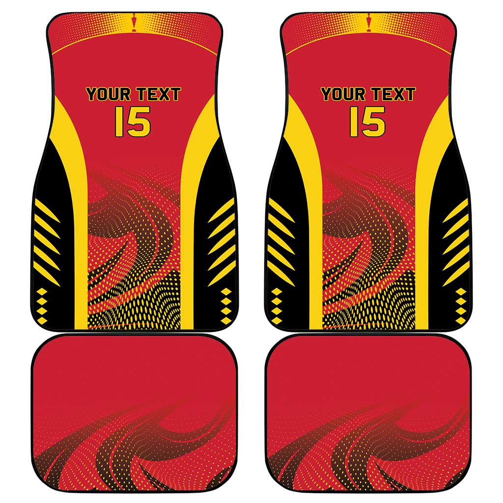 Angola Basketball Custom Car Mats Go Champions - Wonder Print Shop