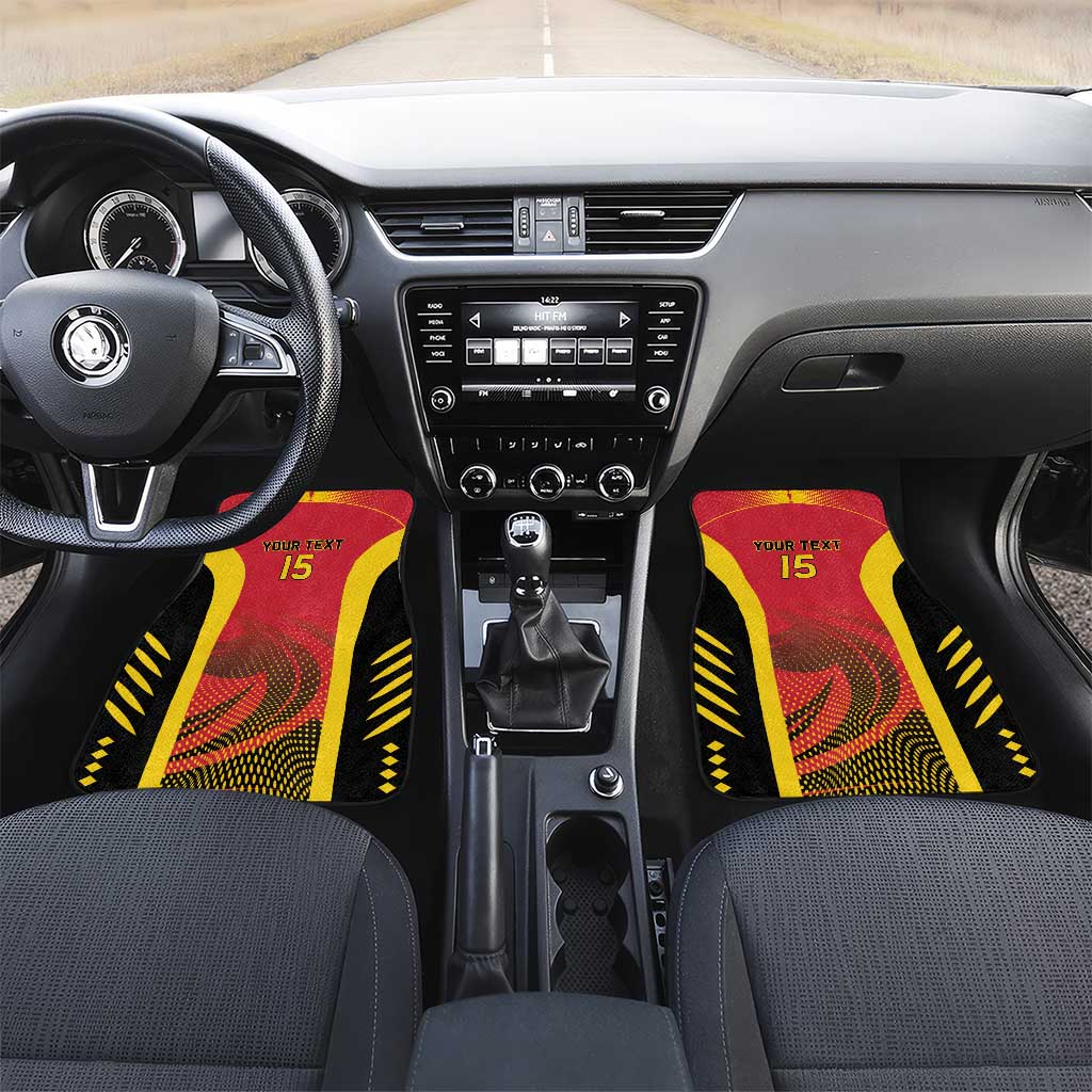 Angola Basketball Custom Car Mats Go Champions - Wonder Print Shop
