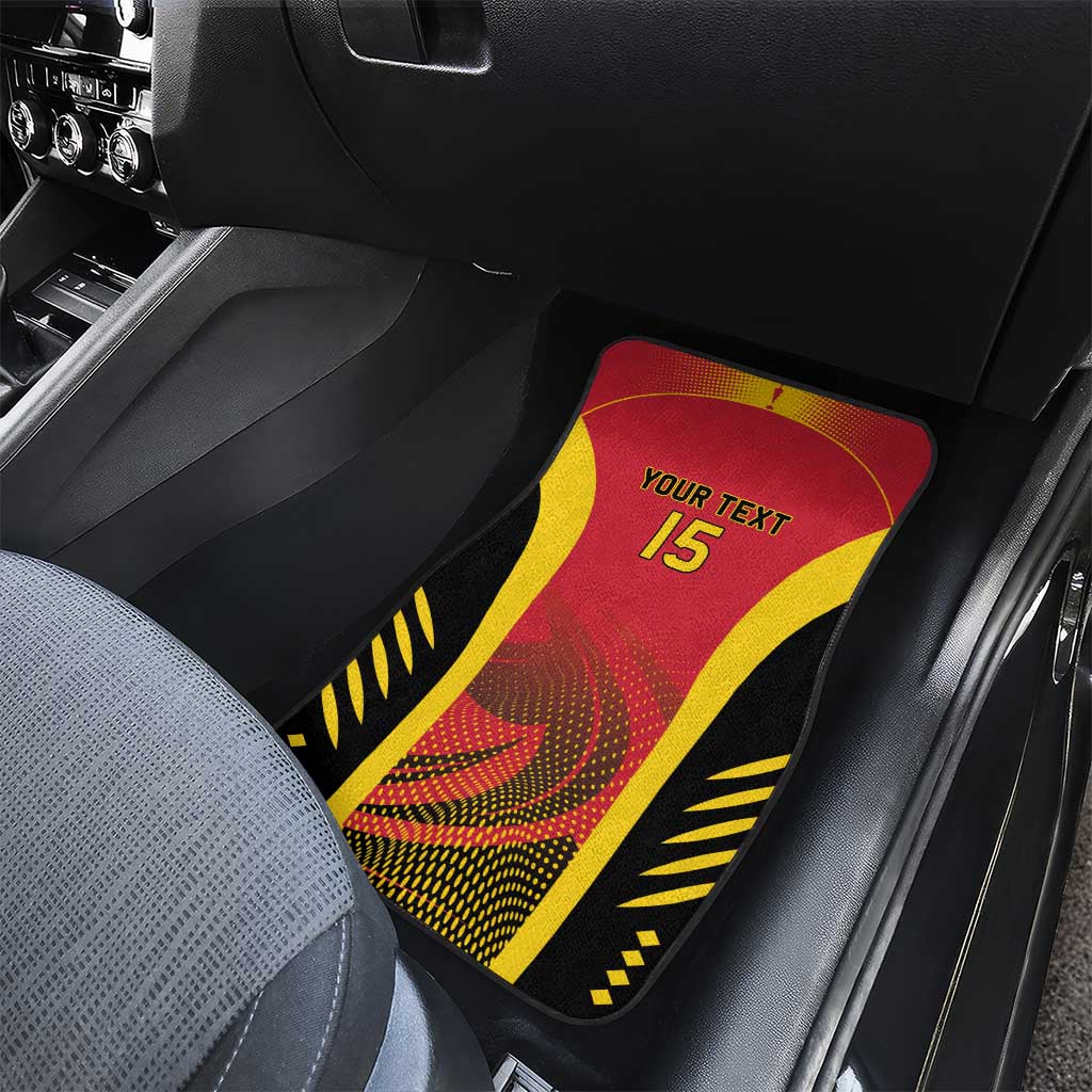 Angola Basketball Custom Car Mats Go Champions - Wonder Print Shop