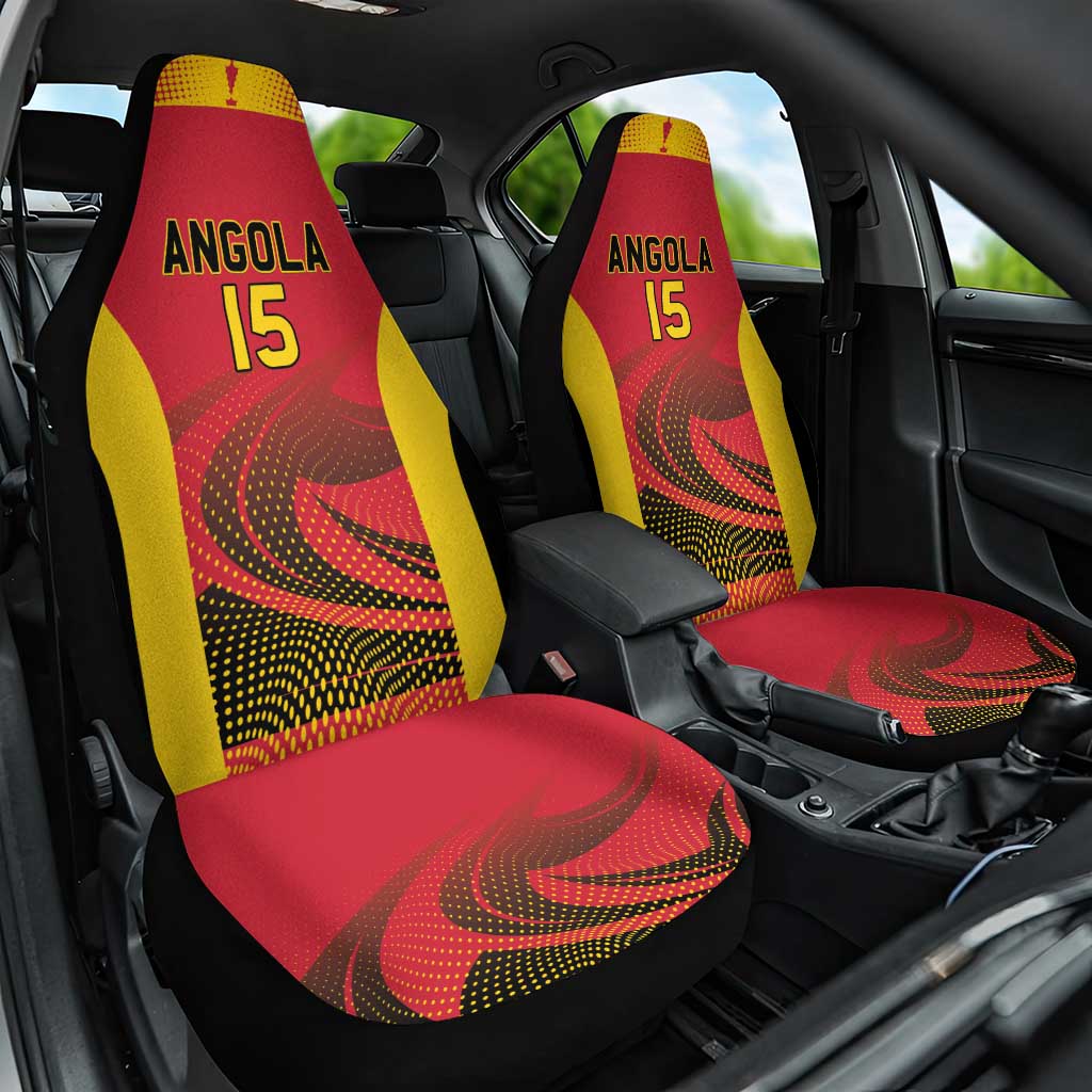 Angola Basketball Custom Car Seat Cover Go Champions - Wonder Print Shop