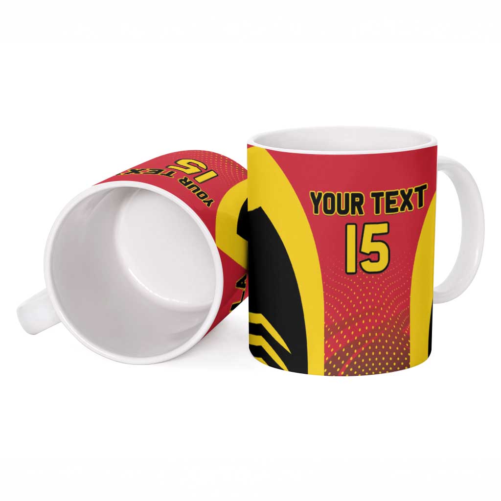 Angola Basketball Custom Ceramic Mug Go Champions - Wonder Print Shop